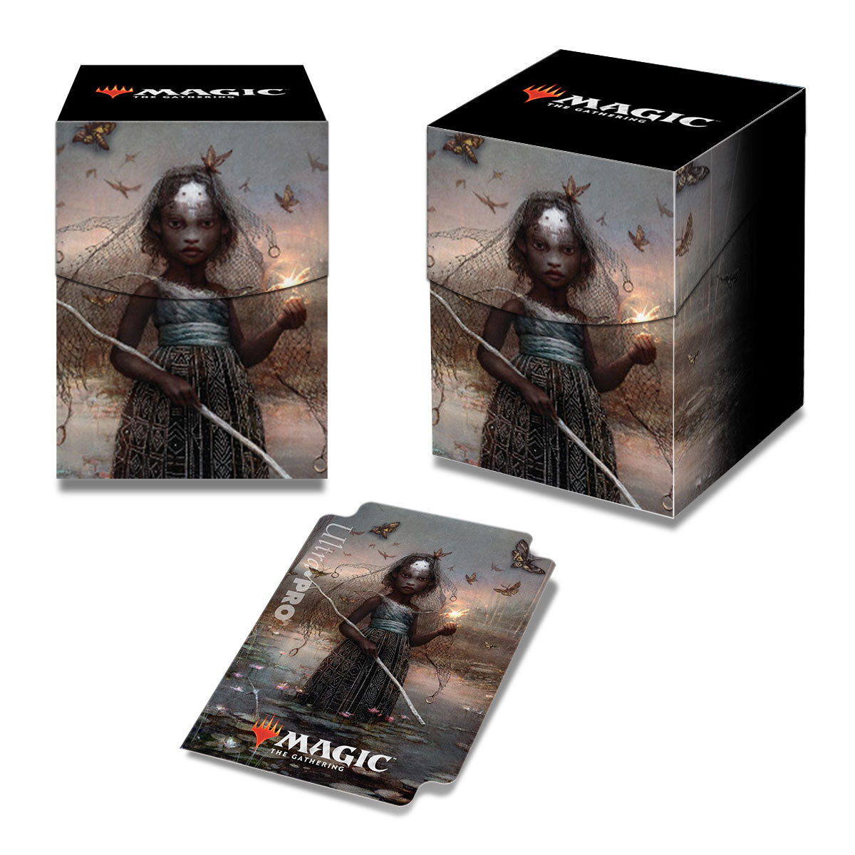 aminatou card sleeves Ultra PRO: Deck Box - PRO 100+ (Commander 2018