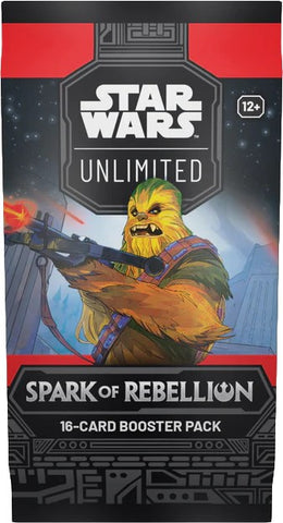 Star Wars Unlimited: Spark of Rebellion - Booster Pack (Limit 4 per family)