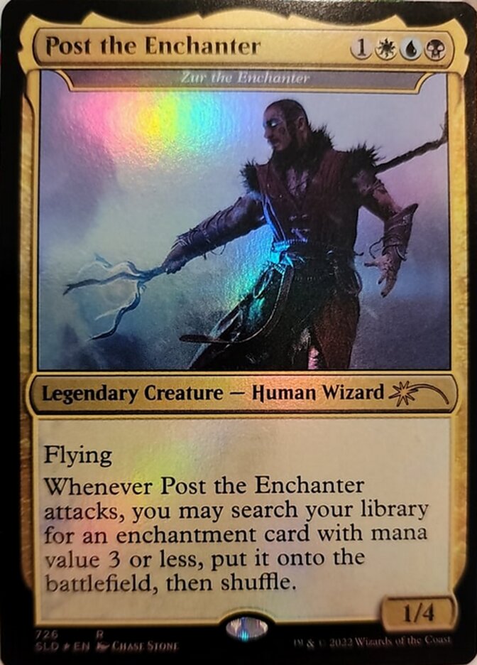 Zur the Enchanter - Post the Enchanter [Secret Lair Drop Promos]