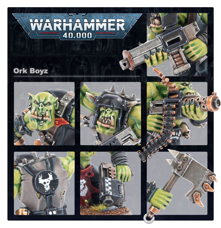 Warhammer 40K - Orks Boyz