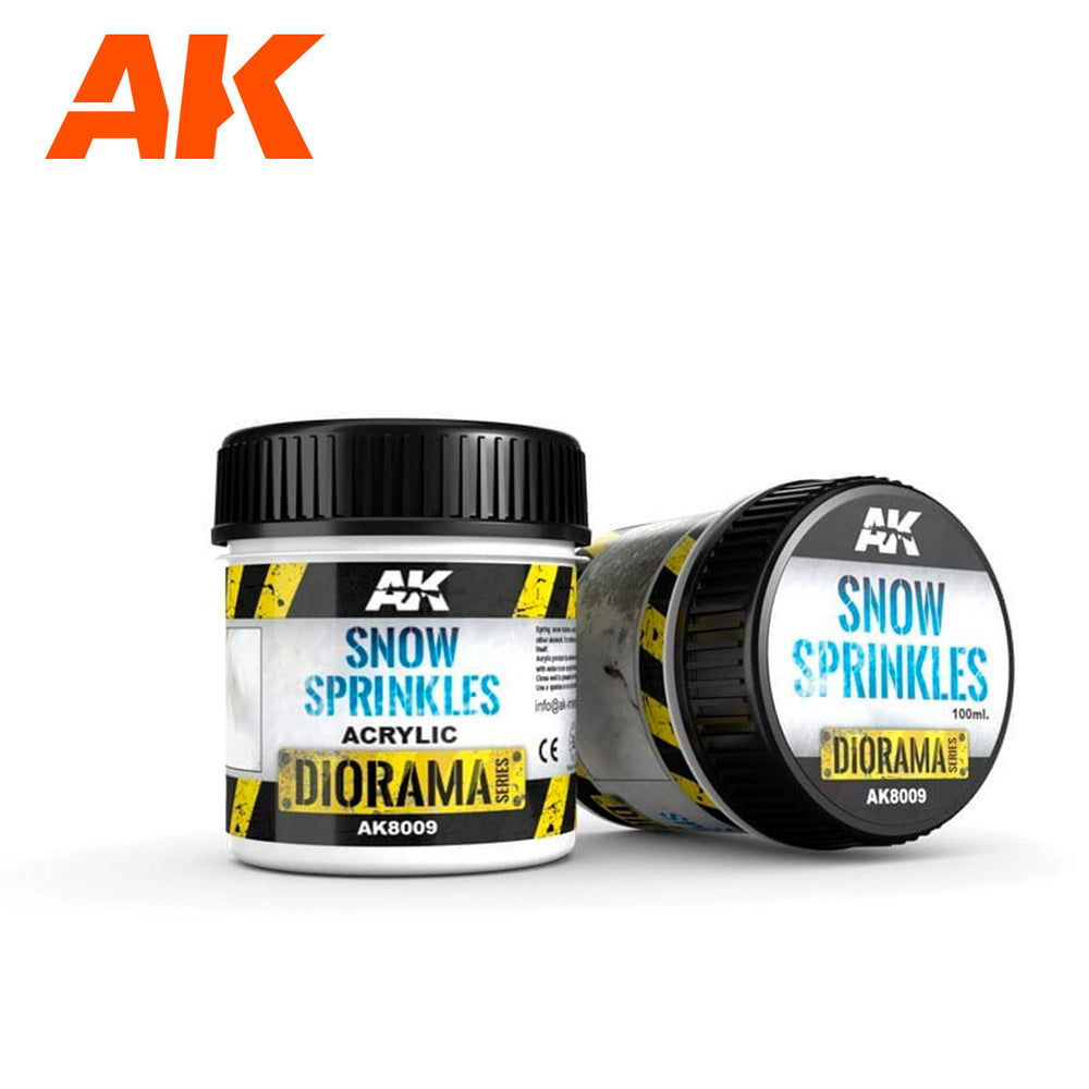 AK Interactive Snow Sprinkles - 100ml (Acrylic)