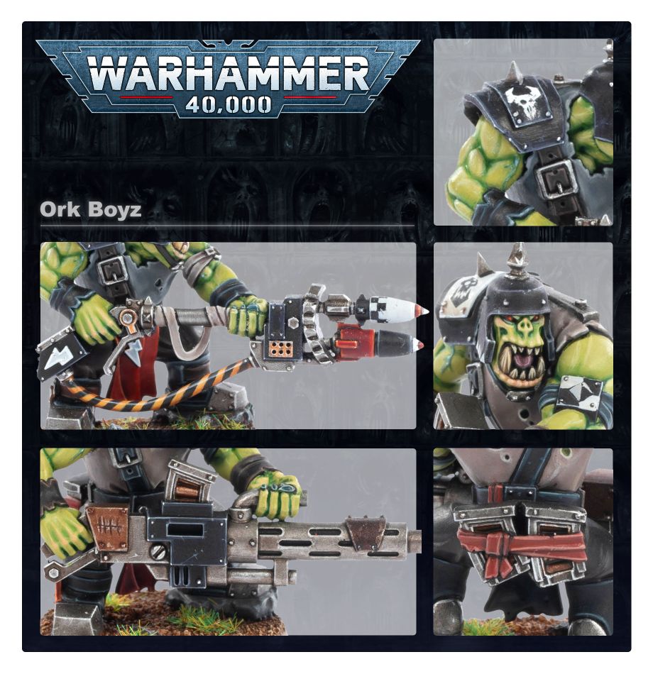 Warhammer 40K - Orks Boyz