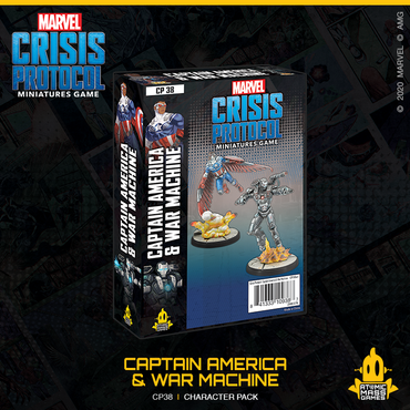 Marvel Crisis Protocol Captain America & War Machine