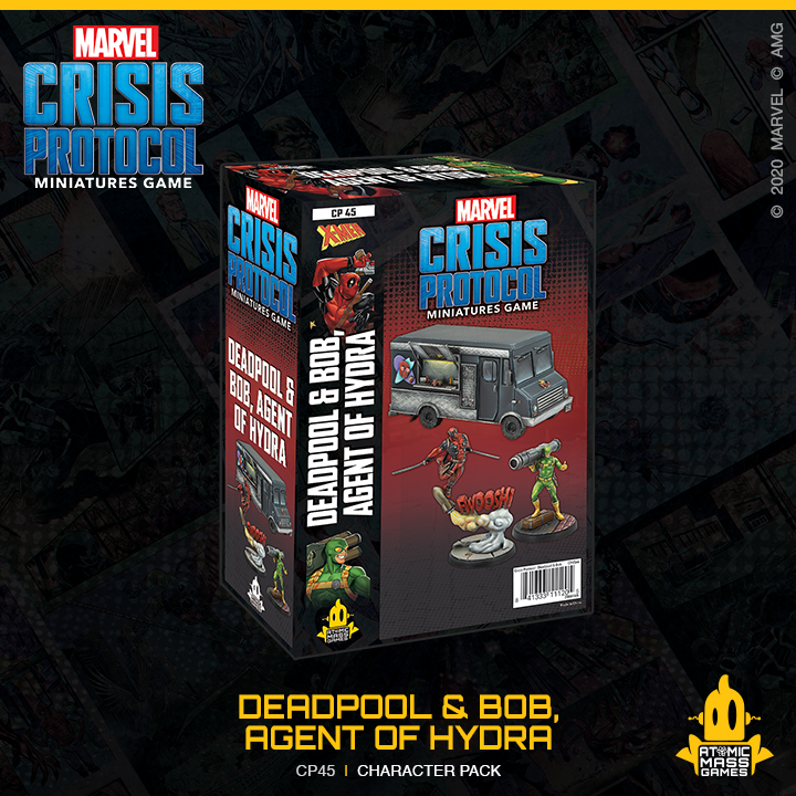 Marvel Crisis Protocol Deadpool, Bob & Taco Truck