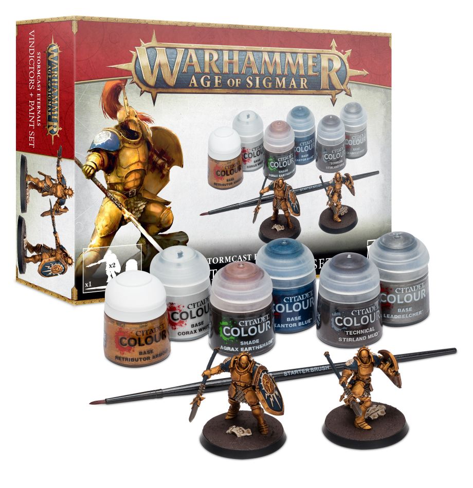 Warhammer Age of Sigmar Vindicators + Paint Set