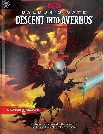 Dungeons & Dragons RPG BALDUR'S GATE DESCENT INTO AVERNUS HC