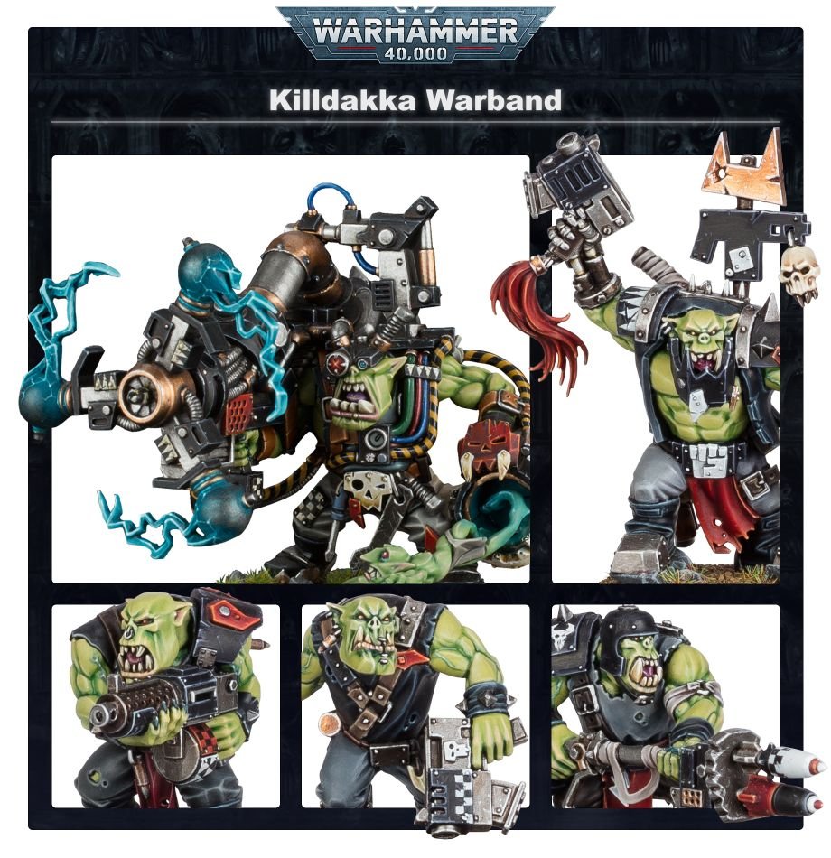 Warhammer 40K Orks: Battleforce – Killdakka Warband