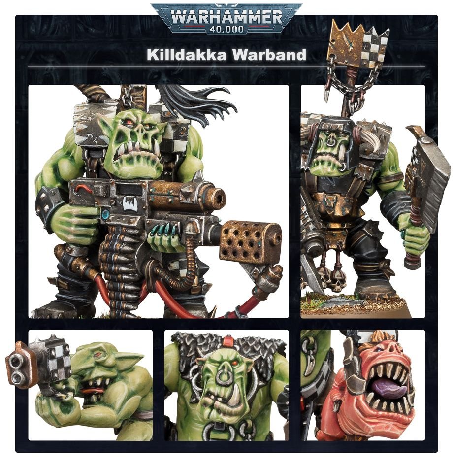Warhammer 40K Orks: Battleforce – Killdakka Warband