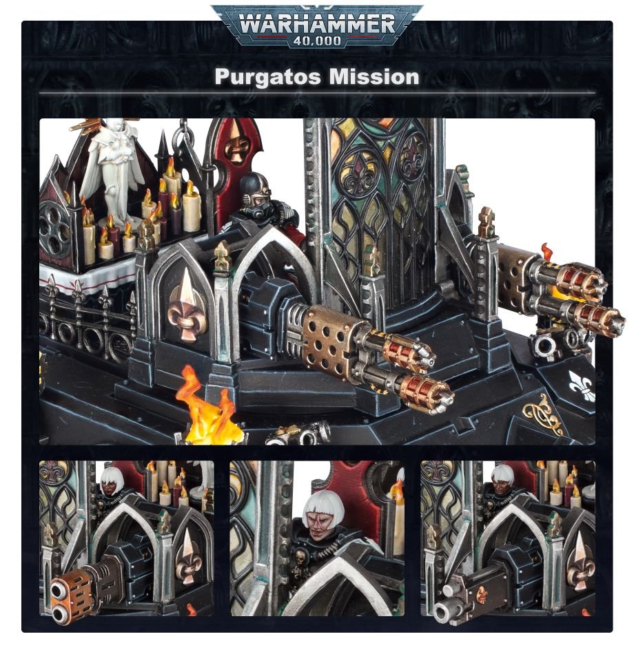 Warhammer 40K Adepta Sororitas: Battleforce – Purgatos Mission