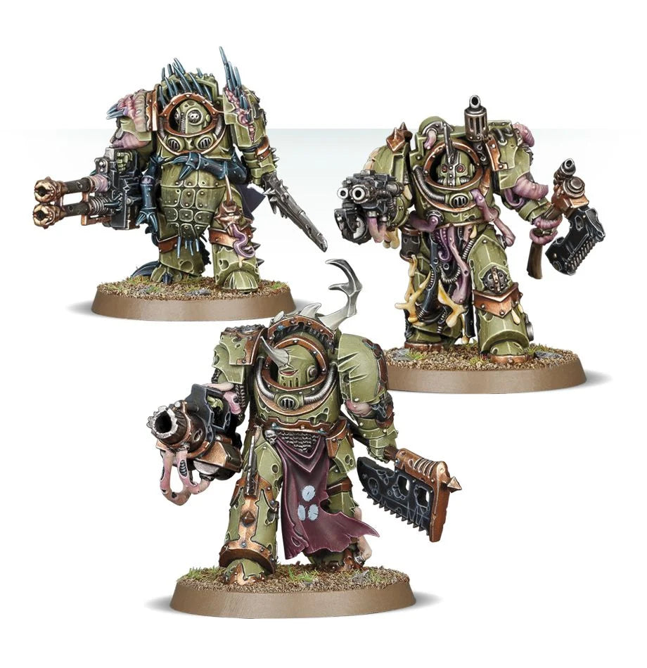 WARHAMMER 40K - DEATH GUARD - BLIGHTLORD TERMINATORS