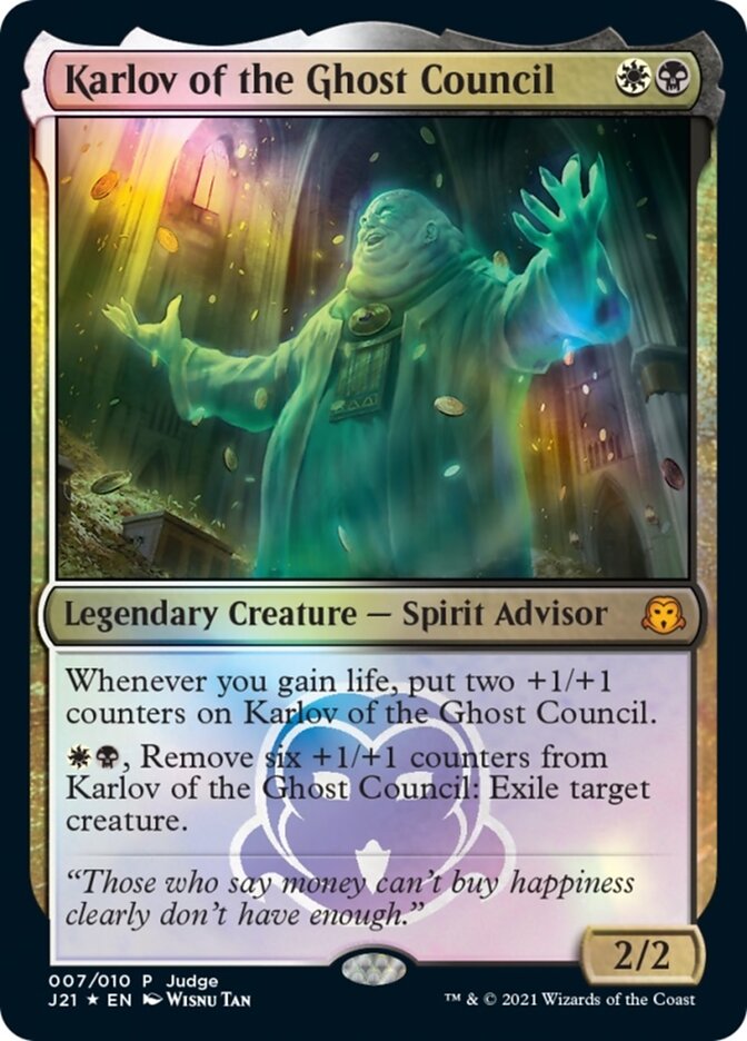 Karlov of the Ghost Council [Judge Gift Cards 2021]