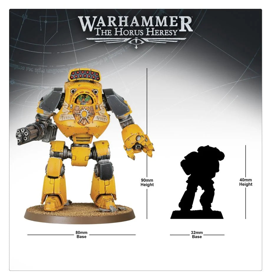 Warhammer - The Horus Heresy - Contemptor Dreadnought