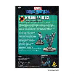 Marvel Crisis Protocol Mystique & Beast