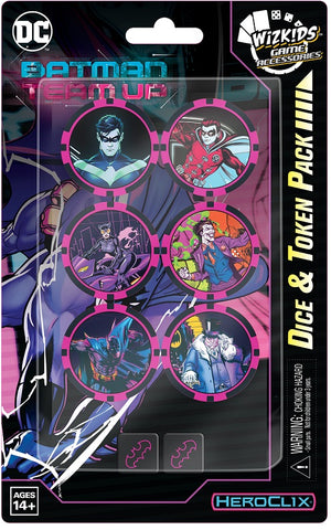 DC HeroClix: BATMAN TEAM-UP DICE/TOKEN PACK