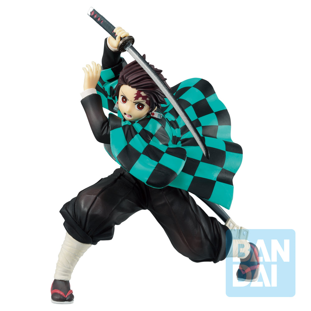 Bandai Spirits Ichibansho Figure Reprint Ver. Tanjiro Kamado(Proceed With Unbreakable Heart And Sword) 'Demon Slayer: Kimetsu no Yaiba'