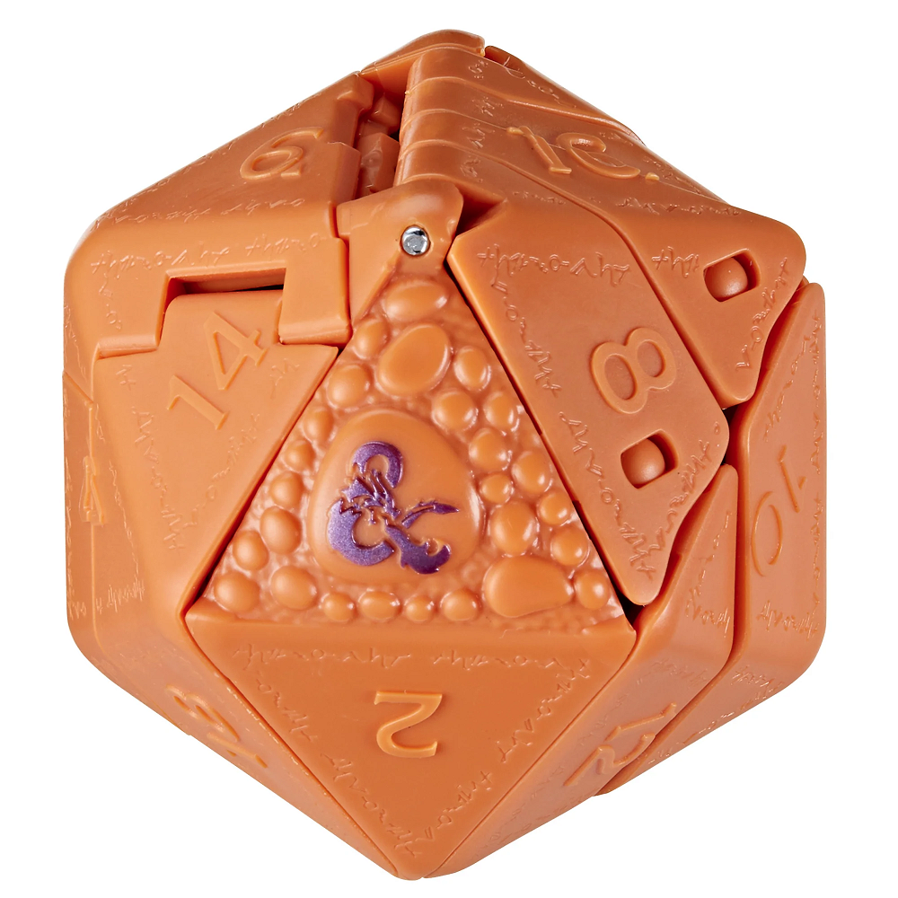 Dungeons & Dragons - HONOR AMONG THIEVES DICELINGS ORANGE BEHOLDER