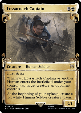 Lossarnach Captain [The Lord of the Rings: Tales of Middle-Earth Commander Showcase Scrolls]