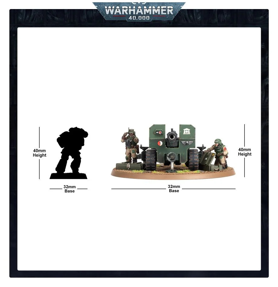 Warhammer 40,000 - Astra Militarum - Field Ordnance Battery