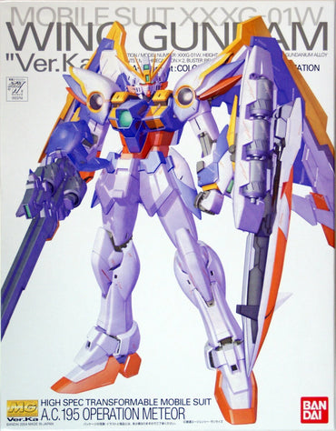Bandai MG 1/100 Wing Gundam (Ver. Ka) 'Gundam Wing: Endless Waltz'