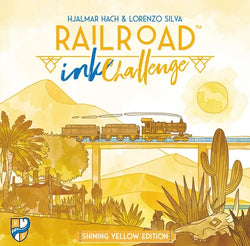 Railroad Ink Challenge - Shining Yellow Edition