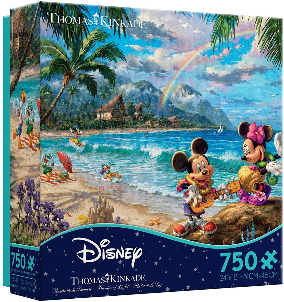 750pc Thomas Kinkade Disney Dreams - Minnie & Mickey