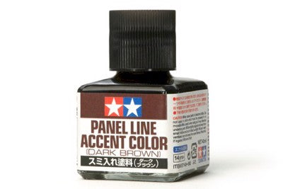 Tamiya Panel Line Accent Colour Brown