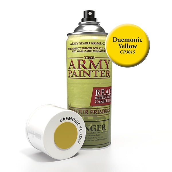 The Army Painter Spray Primer - Daemonic Yellow