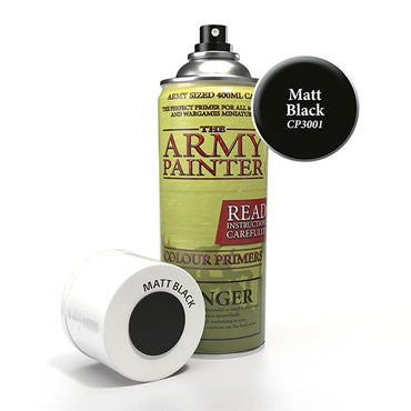 The Army Painter Primer Spray - Matt Black