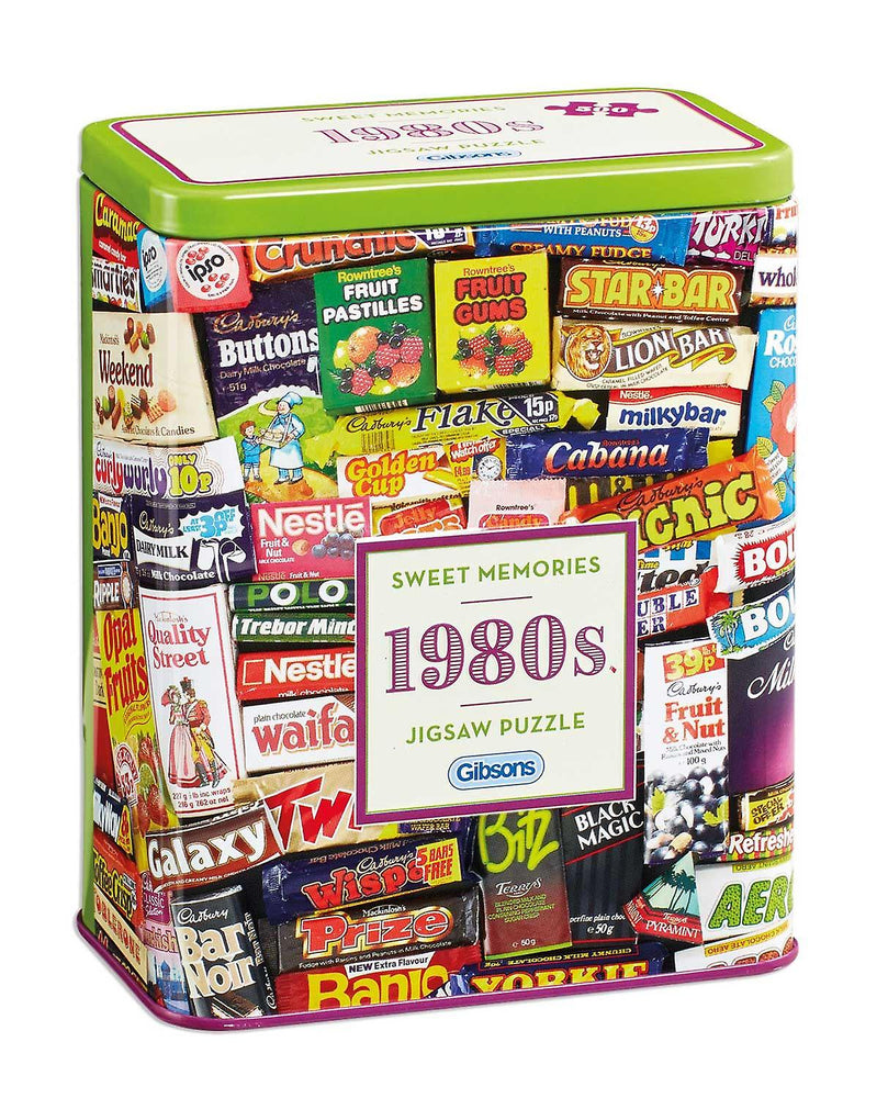 Gibsons 1980's Sweet Memories Jigsaw Puzzle - 500 Pieces