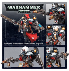 Warhammer 40,000 -Adepta Sororitas - Seraphim Squad