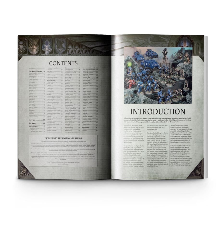 Warhammer 40K Codex - Space Marines