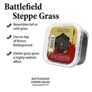 The Army Painter - Battlefield: Steppe Grass