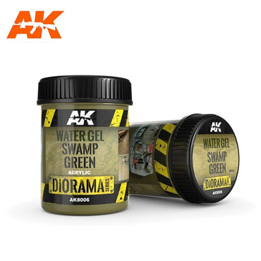 AK Interactive Water Gel Swamp Green Effects - 250ml (Acrylic)