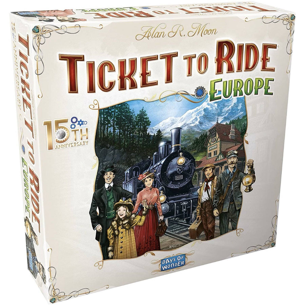 Ticket to Ride Europe 15th Anniversary Edition