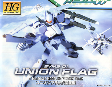 Bandai HG00 #02 1/144 SVMS-01 Union Flag Mass Production Type Gundam