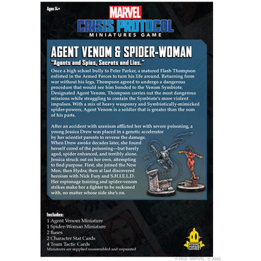 Marvel Crisis Protocol: Agent Venom & Spider-Woman Character Pack ^ FEB 10 2023